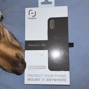 {MagBak} Magnetic Mount for iPhone X or XS